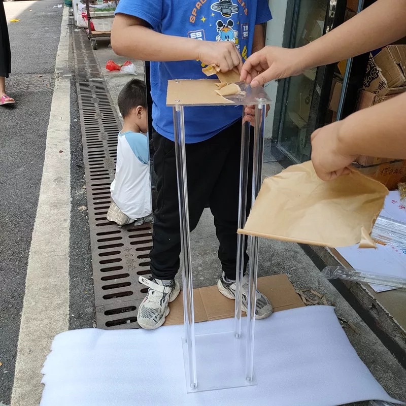 Kệ mica trưng bày Hoa, trang trí tiệc, sinh nhật, đám cưới, sự kiện