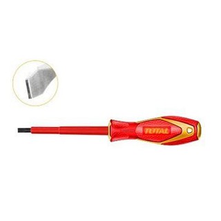 Sl4.0*100 tua vít dẹp cách điện dài 100mm total thtis4100