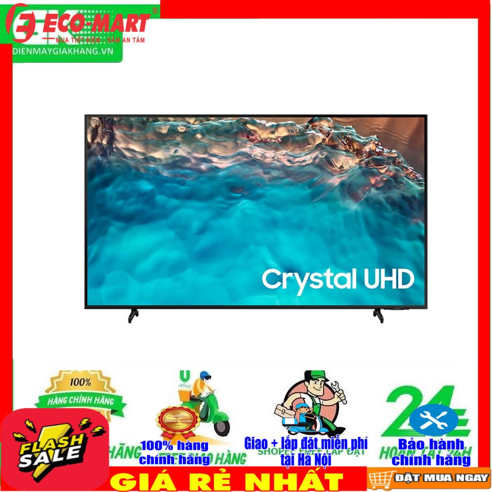 UA55BU8000 Smart Tivi Samsung 4K 55 inch UA55BU8000KXXV Mới 2022