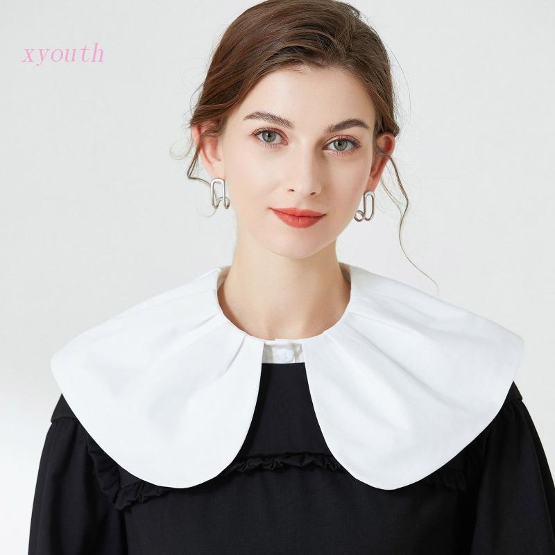 Cổ Áo Sweater Giả Lông Thú Thắt Dây Có Thể Tháo Rời