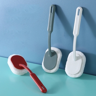 Bàn Chải Xốp Chà Nhà Tắm/Nhà Bếp Có Tay Cầm Dài Vệ Sinh Tiện Dụng