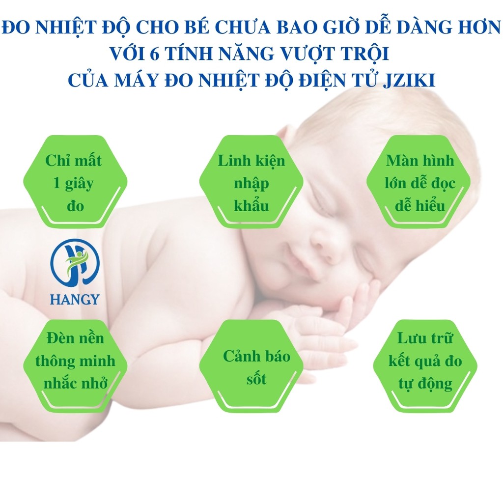 Máy đo nhiệt độ hồng ngoại Jziki nhập khẩu HANGY