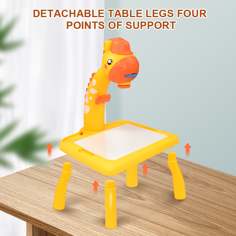 Bảng Vẽ Đồ Chơi Để Bàn 12 Màu Họa Tiết Hoạt Hình Cho Bé