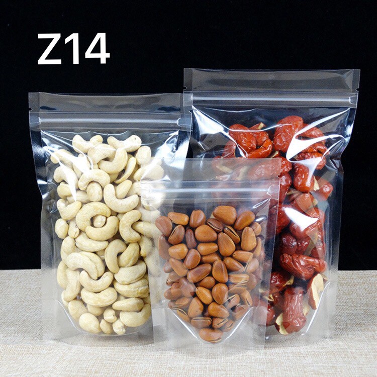 Túi zip trong đựng bánh/kẹo 10c