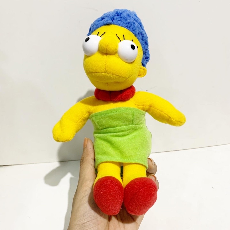 Cặp gấu bông the simpsons - thú nhồi bông đồ chơi dễ thương phong cách Âu Mỹ