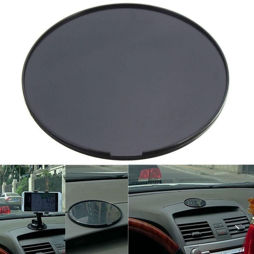 Miếng Dán Bảng Điều Khiển Xe Hơi Màu Đen Có Giác Hút 80mm SHOUKEY