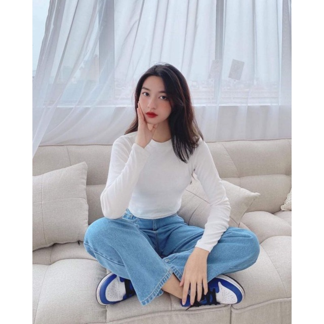 Áo Croptop Tay Dài Hàng Tận Xưởng