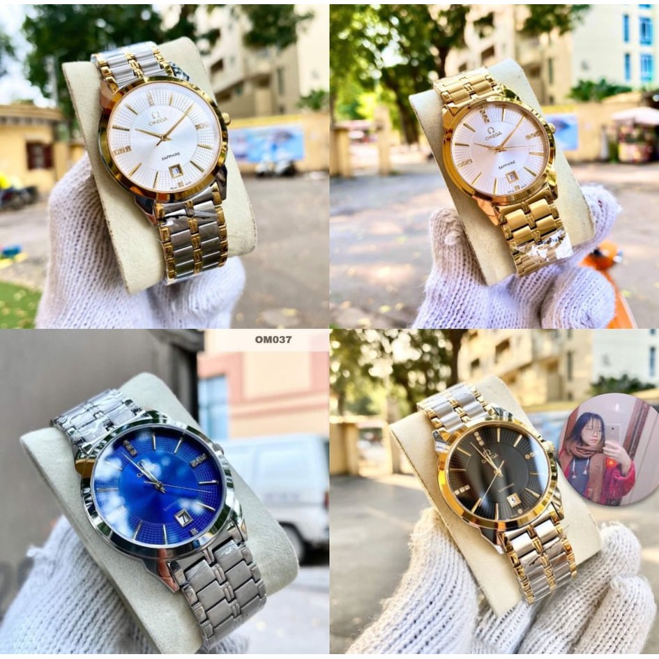 Đồng Hồ NAM 0M.G OM037 ĐEN Chống Xước, Chống Nước TUYỆT ĐỐI - TẶNG 1 Vòng Đá tỳ Hưu + 2 pin AG4 | BigBuy360 - bigbuy360.vn