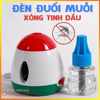 Đèn đuổi muỗi xông tinh dầu Hacker. Hết sạch muỗi, kiến, gián không độc hại