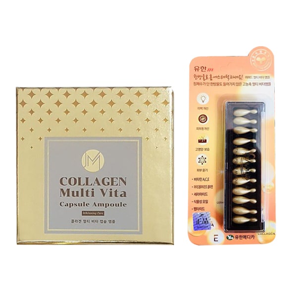 Tinh chất Collagen tươi Ammud – Multi Vita Ampoule Hàn Quốc
