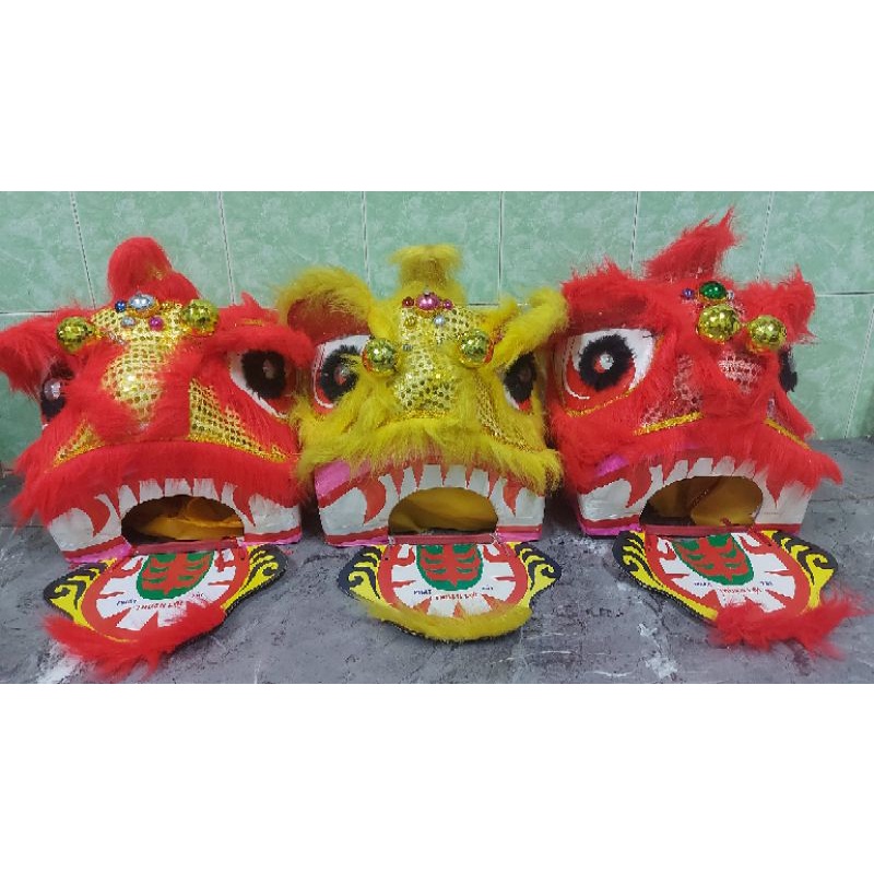 Đầu Lân Size Lớn Giá Rẻ (tặng kèm lưỡi, đuôi và pin)