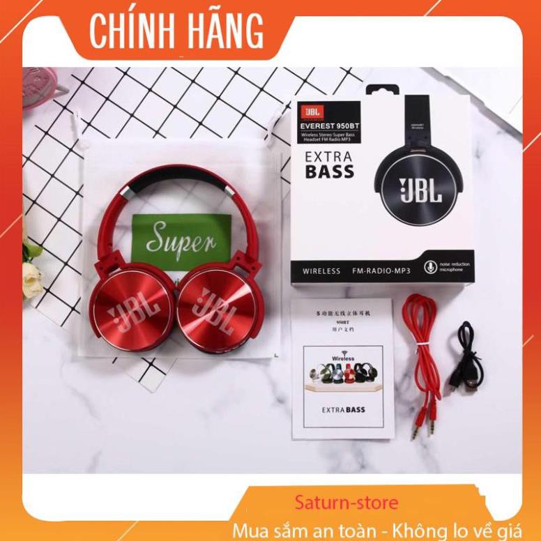 Tai nghe chụp tai không dây Bluetooth JBL 950 cao cấp sản phẩm lọt Top 3 tốt nhất tai nghe thế giới