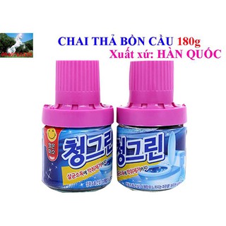 [Loại 1]Chai thả bồn cầu hàn quốc 😘 FREESHIP 😘 lọ thả bồn cầu diệt sạch vi khuẩn và tỏa hương thơm 180g/150g