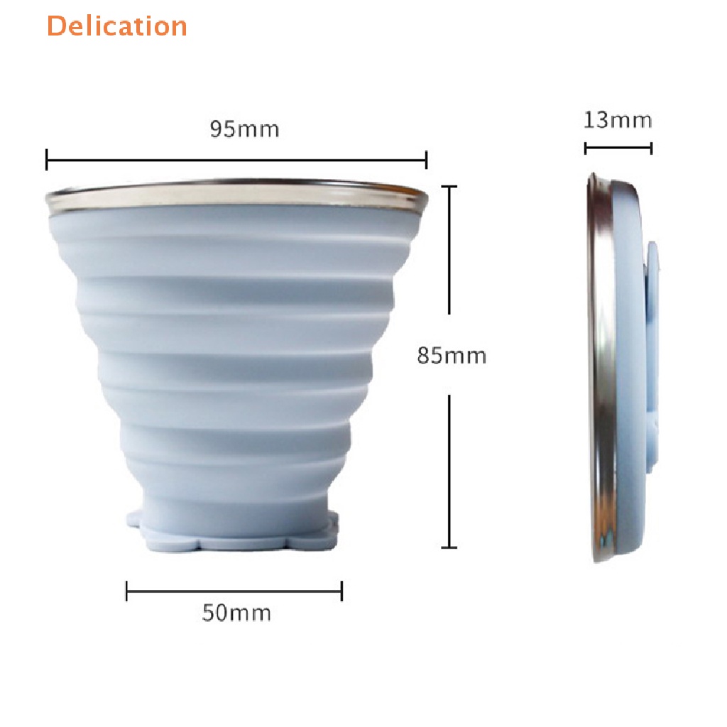 Bình Nước Silicone Có Thể Gấp Gọn Tiện Dụng Khi Đi Du Lịch