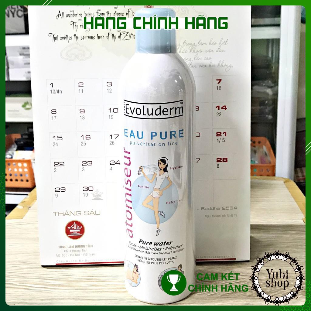 [HÀNG AUTH] XỊT KHOÁNG EVOLUDERM - Xịt Khoáng Evoluderm Pháp Cấp Ẩm Làm Dịu Da 400ml - HN