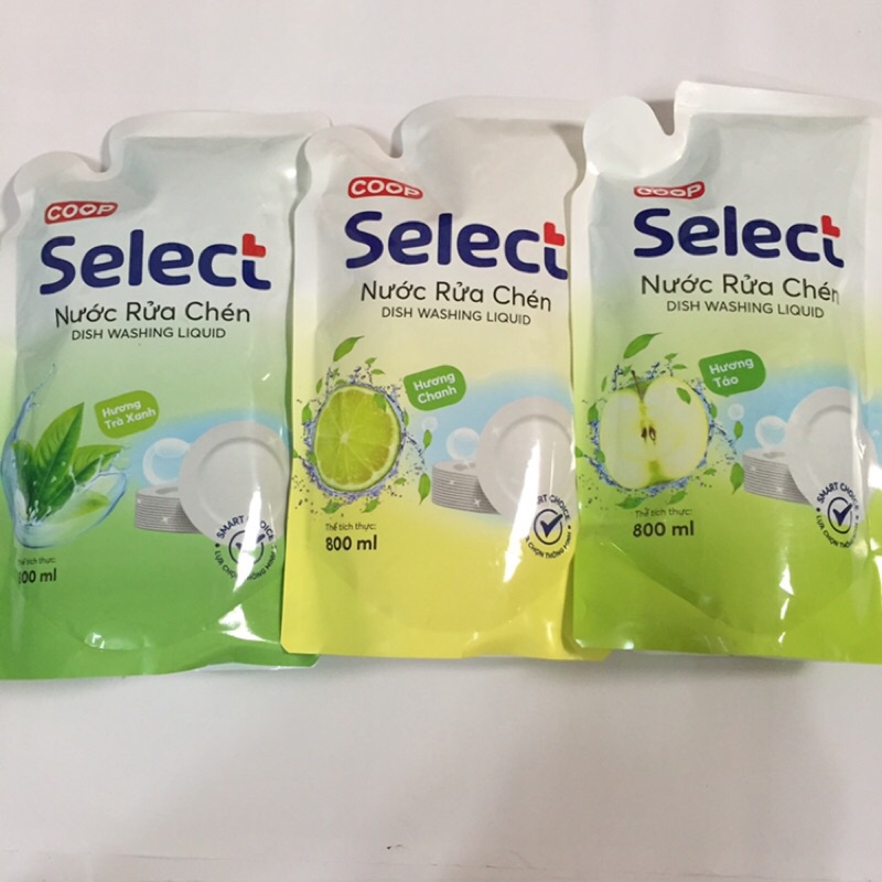 Nước rửa chén Select túi 800ml