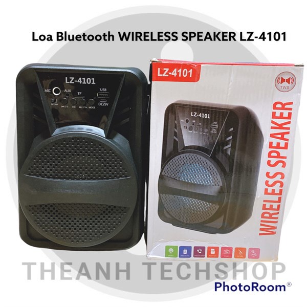 [Mã ELHACE giảm 4% đơn 300K] Loa Bluetooth WIRELESS SPEAKER LZ-4101