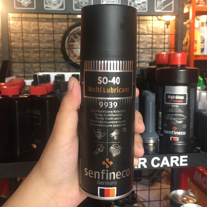 Dầu Chống Gỉ Sét, Làm Sạch Bảo Vệ Bề Mặt Chi Tiết Senfineco SO40 MultiLubricant Smart 9939 - 200ml