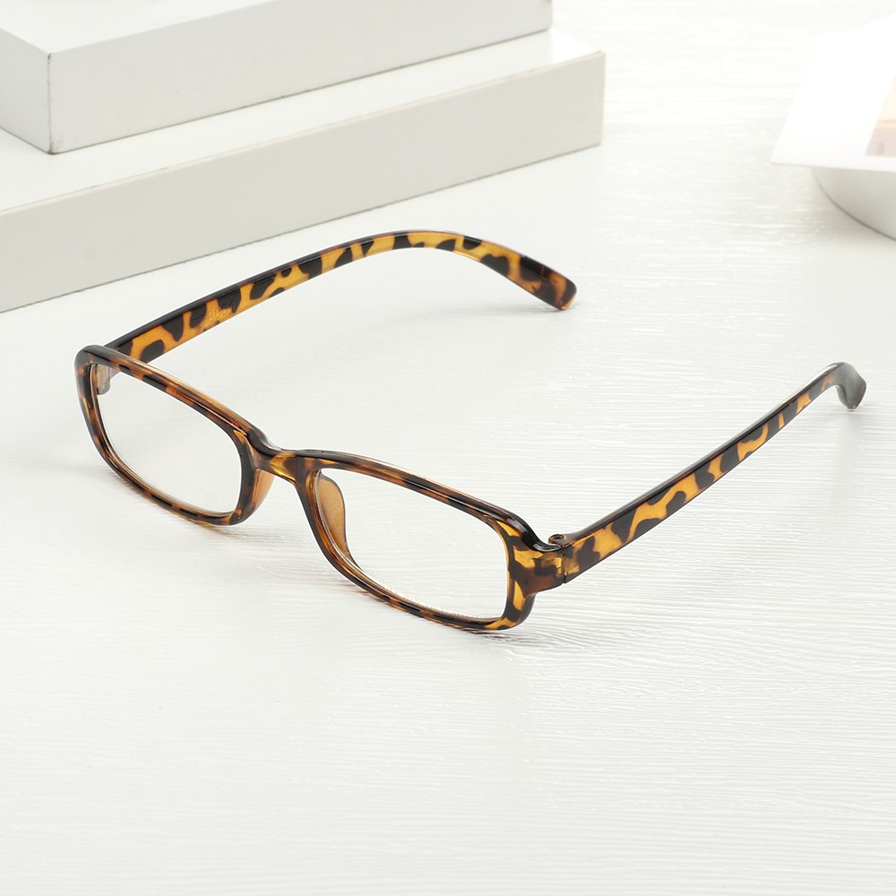 (Hàng Mới Về) Kính Đọc Sách Siêu Nhẹ Họa Tiết Da Báo Thời Trang Cho Nữ