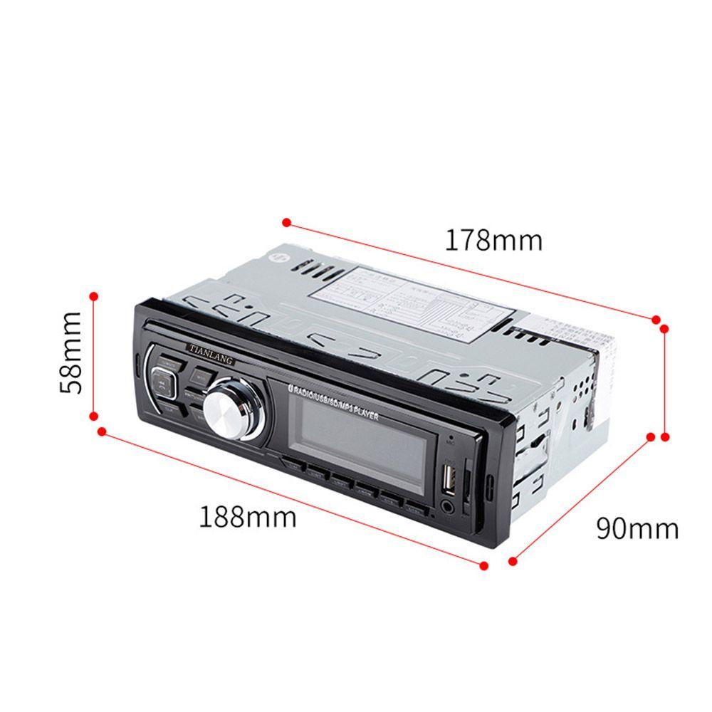 Máy Nghe Nhạc MP3 / FM / USB / AUX Rảnh Tay Tích Hợp Bảng Điều Khiển Dành Cho Ô Tô