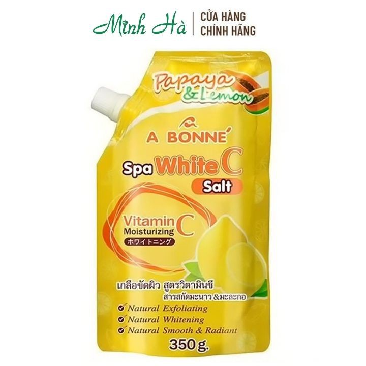 Muối tắm A BONNE Spa White C Salt 350g Thái Lan | BigBuy360 - bigbuy360.vn
