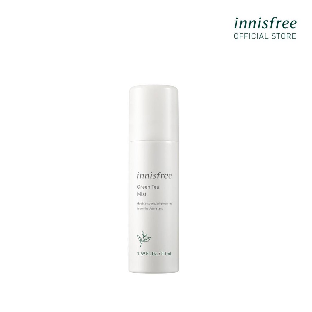 [Mã COSIF05 giảm 10% đơn 400K] Xịt khoáng dưỡng ẩm innisfree Green Tea Mist 50ml