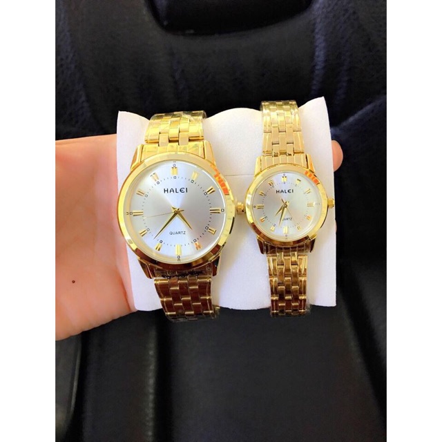 Đồng hồ đôi giá 1 cặp Halei máy nhật hàng cao cấp