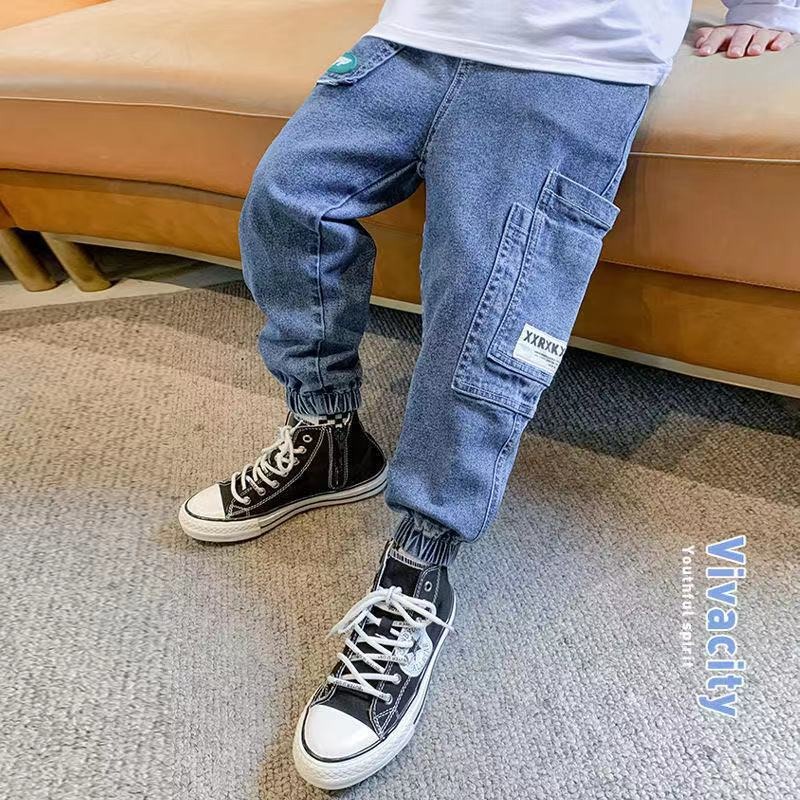 Quần jean bé trai xuất khẩu 3 - 12 tuổi☑️ Thoi trang be trai 8 tuoi☑️ Quần áo bé trai mập 12 tuổi size đại 30kg