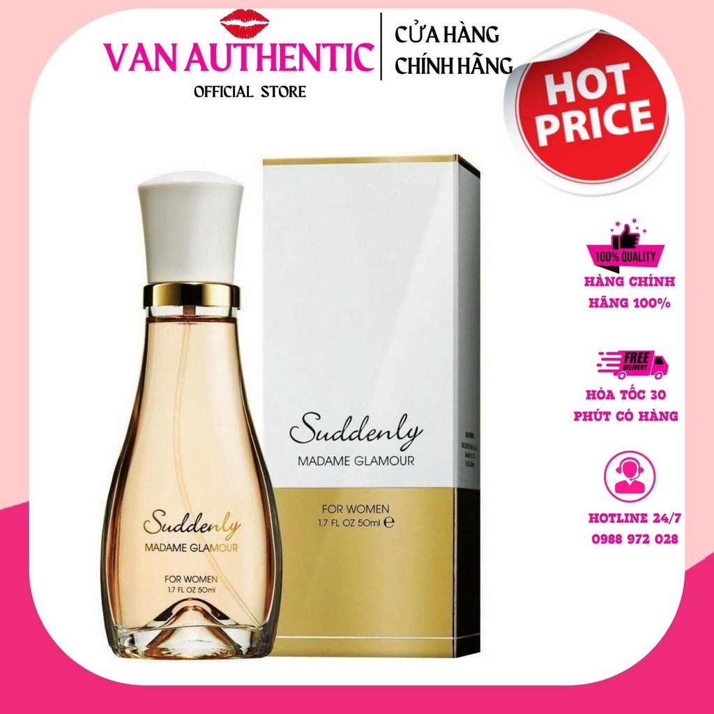 NƯỚC HOA NỮ SUDDENLY MADAME GLAMOUR 50ML ĐỨC
