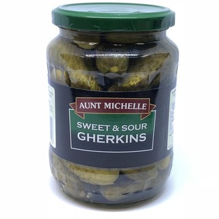 Dưa chuột Muối dòn Sweet & Sour Gherkins - Hàng nhập Hà Lan 670G