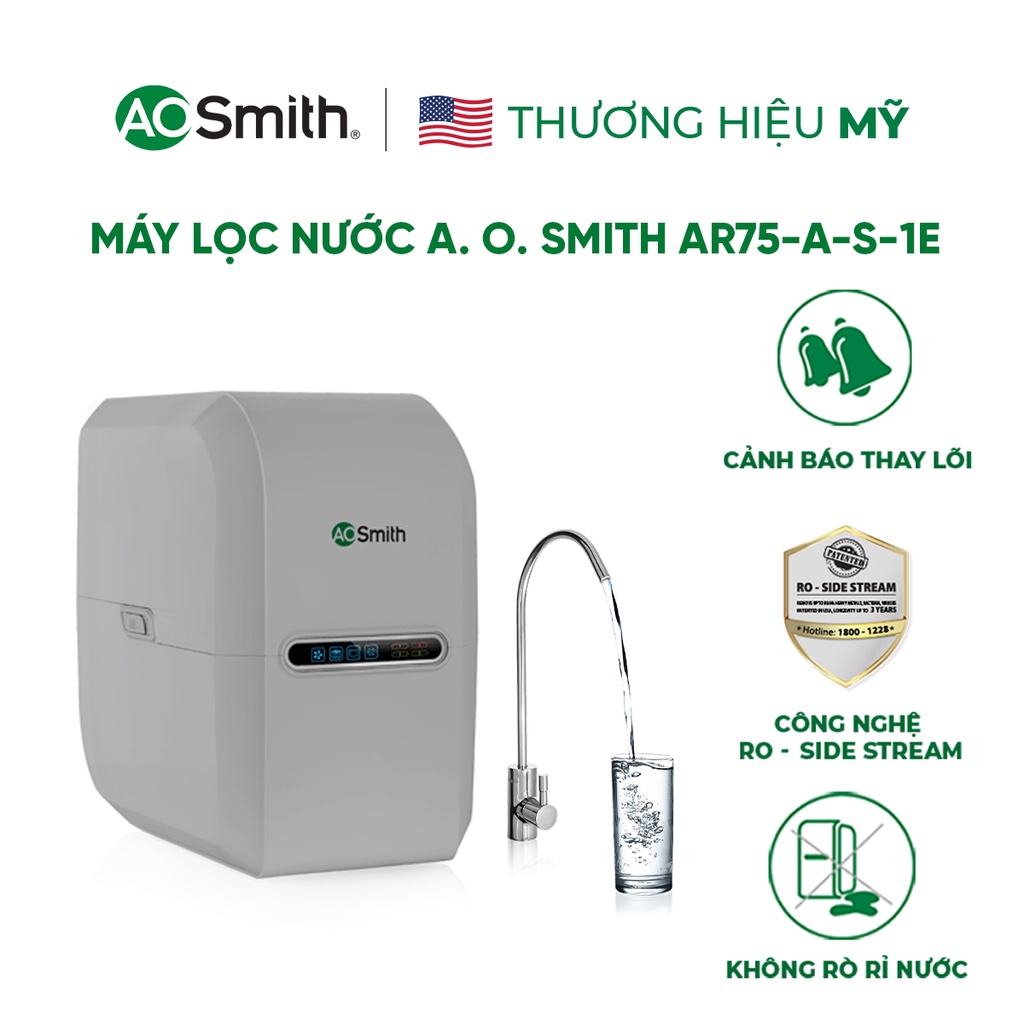 Máy Lọc Nước A. O. Smith AR75-A-S-1E