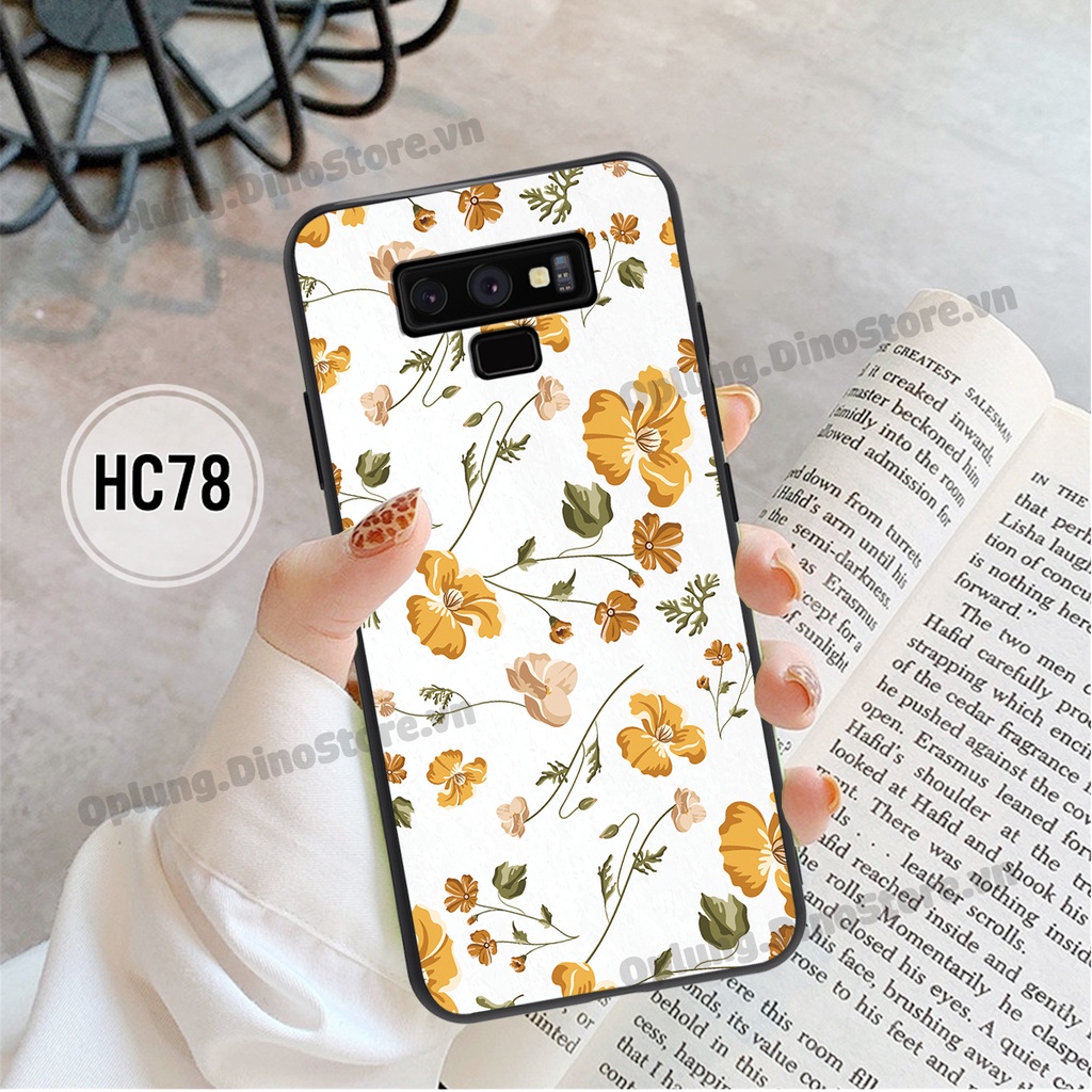 Ốp lưng Samsung Note 9 in hình hoa nhỏ basic dễ thương dáng ôm viền chức năng bảo vệ camera bền đẹp