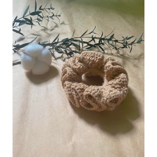 Scrunchies len handmade siêu vintage