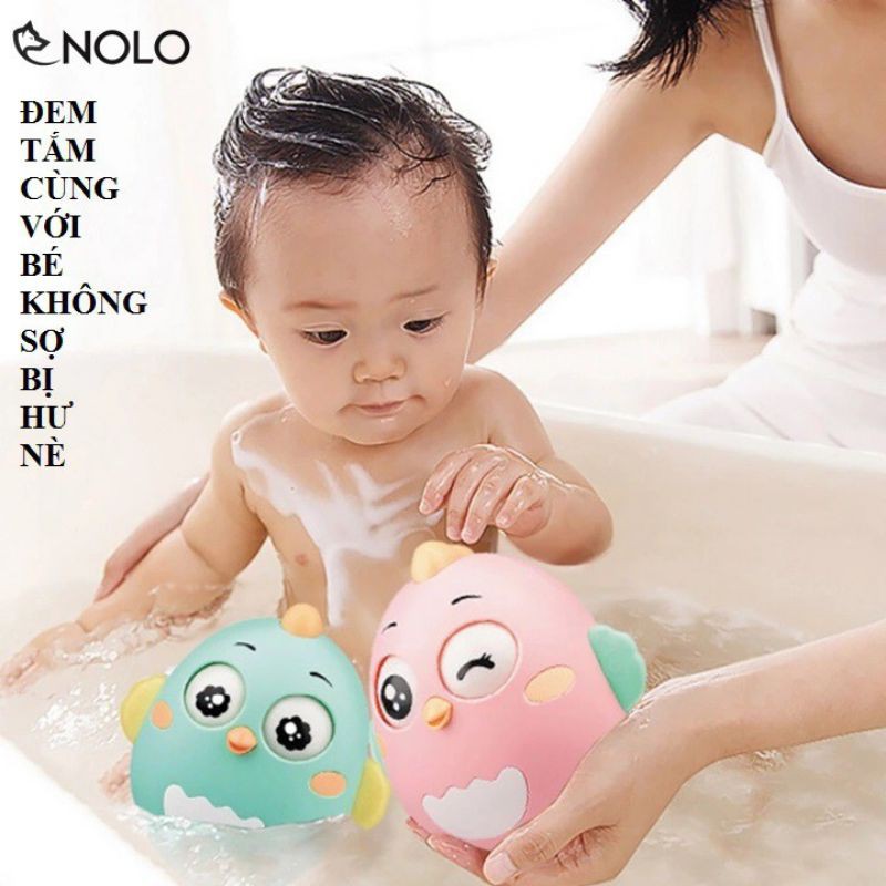 [Mã LIFE0503TOYS giảm 10% đơn 0Đ] Lật Đật Cho Bé Hình Chim Chớp Mắt Ngộ Nghĩnh Phát Nhạc Nhựa ABS An Toàn LD04