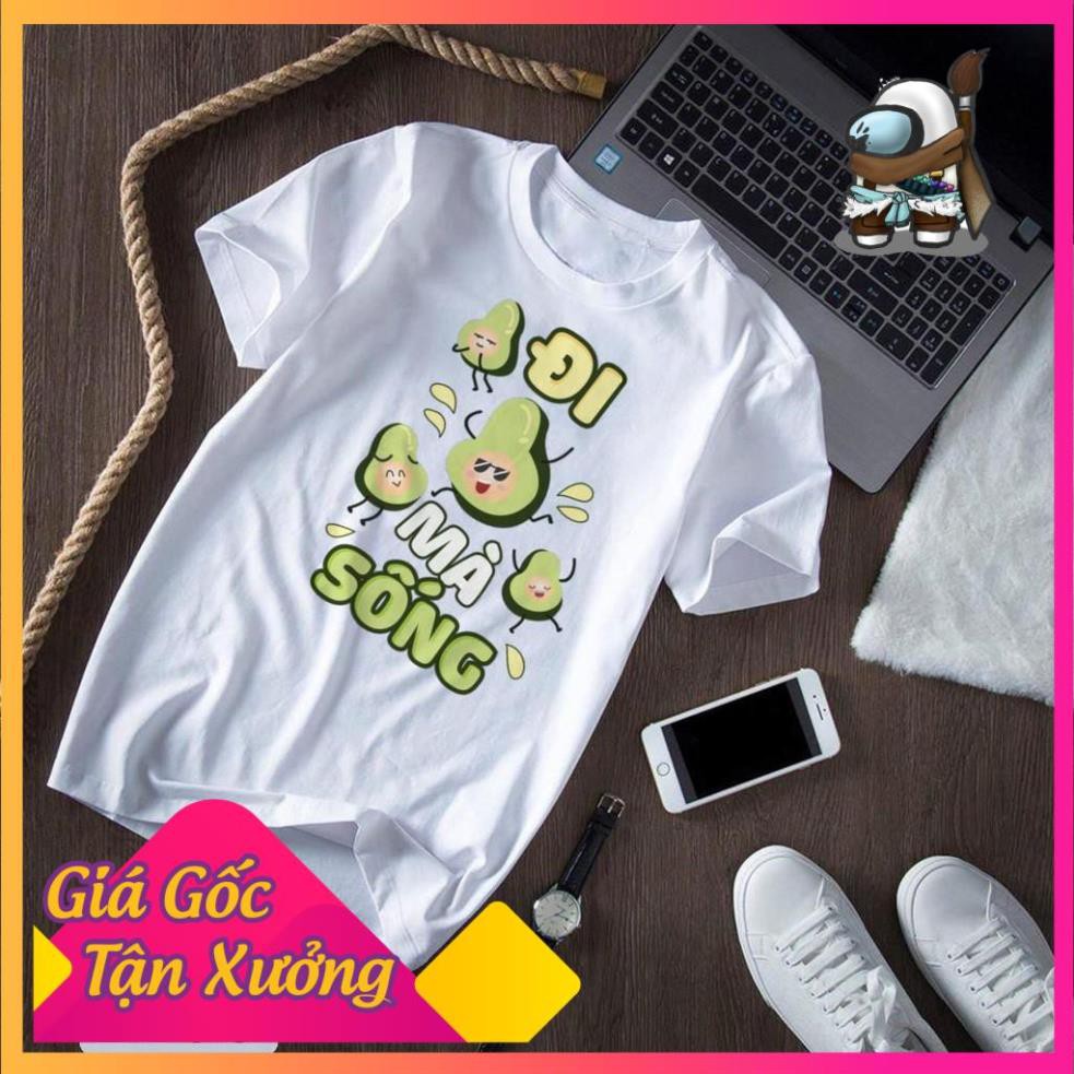 (SALE 50%) BỘ SƯU TẬP ÁO THUN TAY NGẮN IN CHỮ BƠ ĐI MÀ SỐNG TEAMBUIDING HỘI NHÓM TỔ CHỨC ĐOÀN KẾT