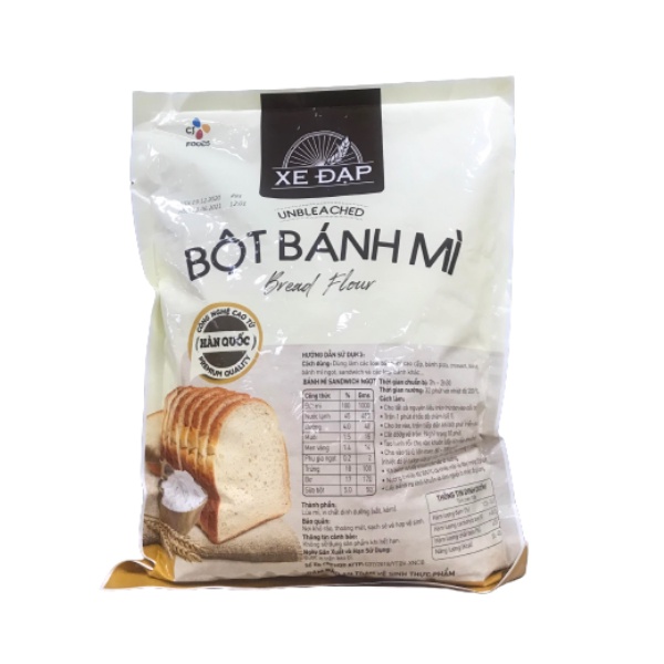 Bột Mì Làm Bánh Mì CJ Xe Xạp Số 13/Bột Mì Dai Làm Bánh Mì/Bread Flour