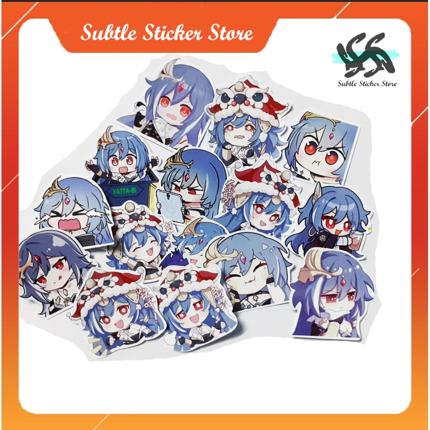 Sticker Hos/Herrscher of Sentience - Fuhua Honkai Impact dán trang trí laptop, điện thoại....