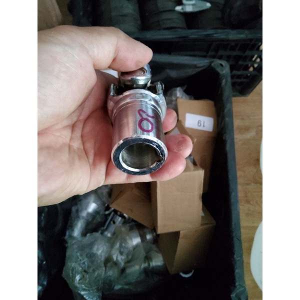 Khớp trục CẮT ĐĂNG, cardan lắc léo dàn láp máy xăng, máy nổ cốt 19 - 20mm -  trục tiếp láp 14mm