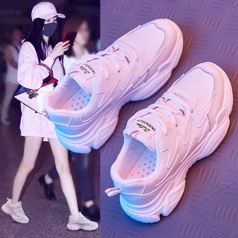 [SIÊU SALE] Giày sneaker nữ cao cấp SF-06 (Trắng)