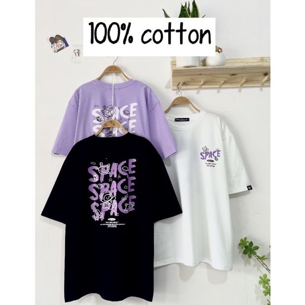 Áo thun tay lỡ form rộng unisex MSP12944