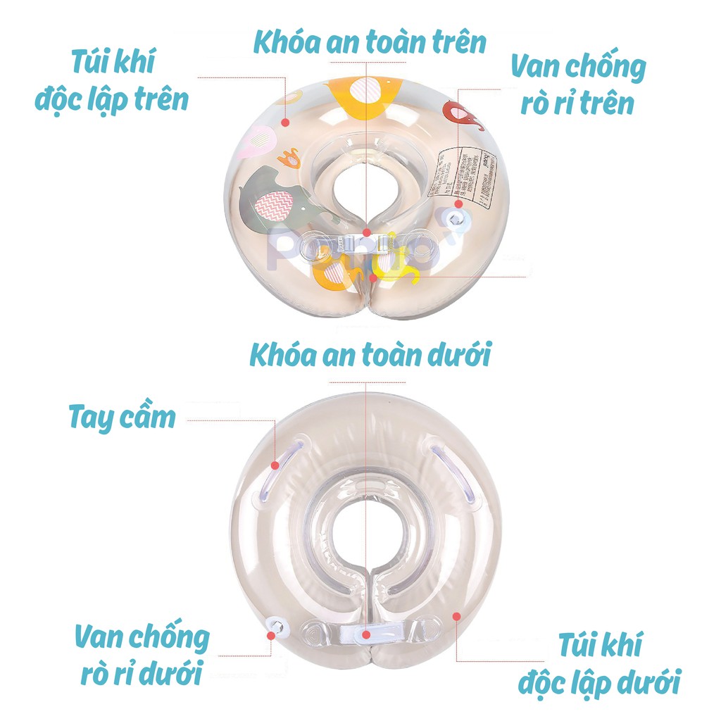 PHAO CỔ KÈM BƠM CHÍNH HÃNG UMOO