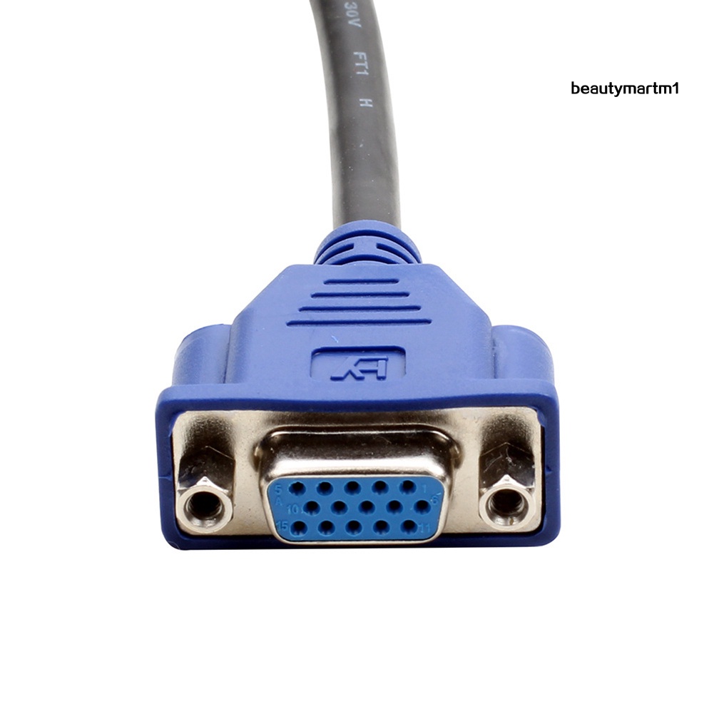 Dây Cáp Chia Màn Hình Video Dvi-I 24 + 5 Pin Male Sang 2 Vga Female | BigBuy360 - bigbuy360.vn