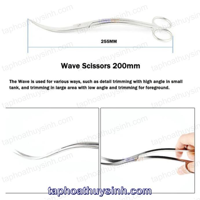 KÉO TỈA CỎ NỀN GỢN SÓNG VIV Wave Scissors