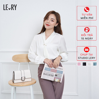 Sơ mi lụa thiết kế nữ sang trọng SM-04 - LERY Factory