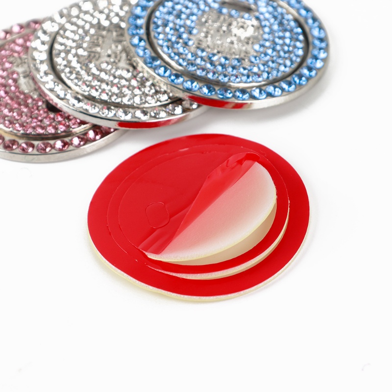 Vòng Dán Trang Trí Nút Khởi Động Xe Hơi Một Nút Họa Tiết Đính Đá Lấp Lánh Sáng Tạo