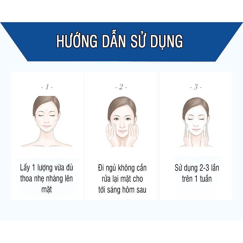 [20 gói] Mặt nạ dưỡng da tinh chất tảo biển LAIKOU tái tạo phục hồi chống lão hóa da mặt ZD-MN20