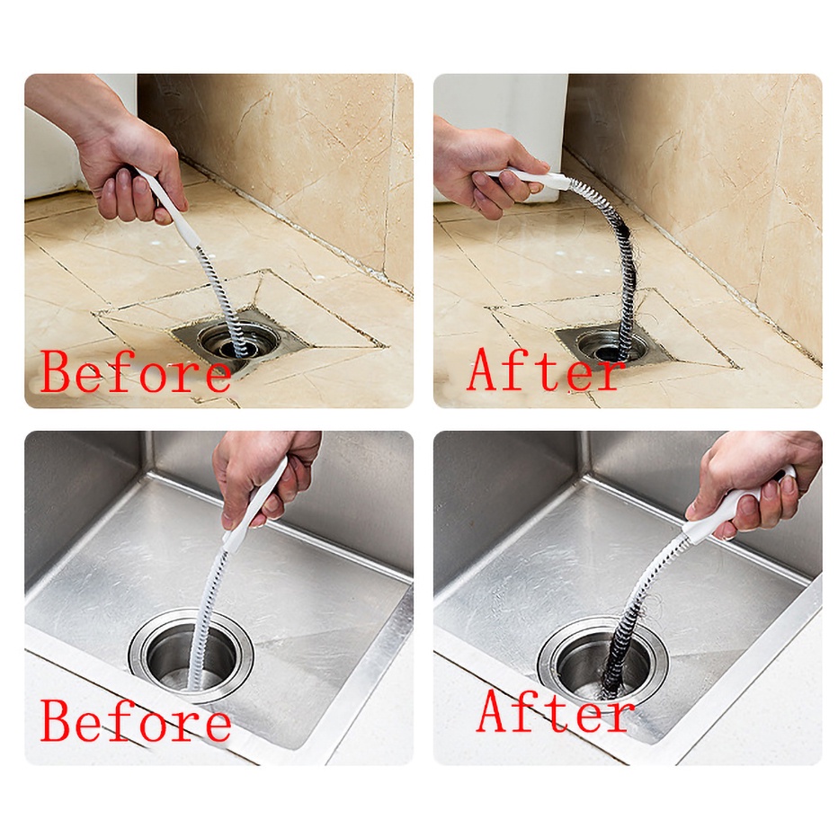 Bàn Chải Vệ Sinh Ống Thoát Nước Tiện Dụng