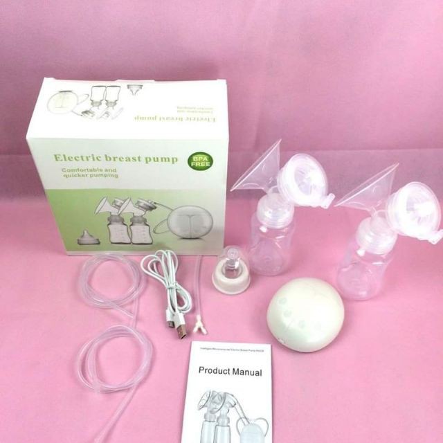 Máy Hút Sữa Điện Đôi Electric Breast Pump D-112 Hút Êm Không Đau Rát - BẢO HÀNH ĐỔI MỚI