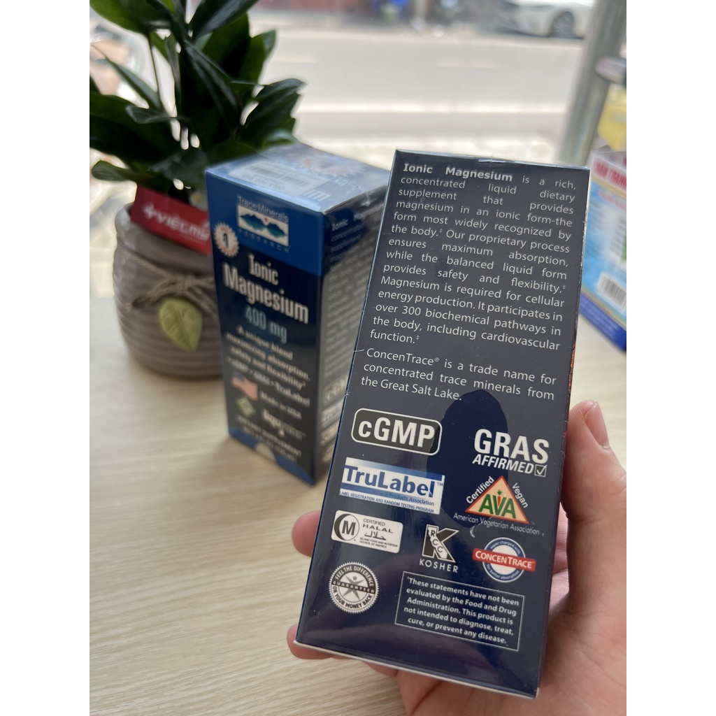 Thực Phẩm Chức Năng Ionic Magnesium 400Mg 118Ml