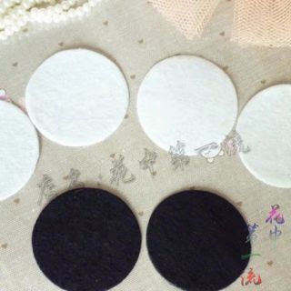 100 miếng lót nỉ size 3cm làm đồ handmade